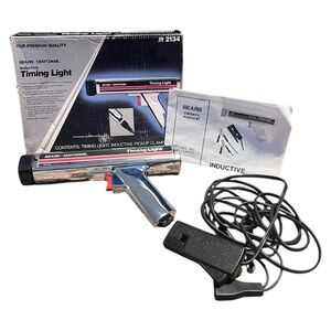Sears Craftsman Inductive Automotive Timing Light 28 2134 Box/Manual USA Made